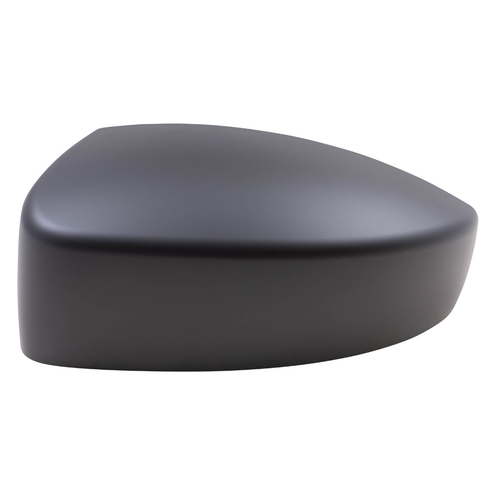 Door Mirror Cover Smooth Black Without Turn Signal Light Opening Driver Side Left For 2013-2016 Ford Escape Without Turn Signal Light 2012-2018 Ford Focus Sedan/Hatchback Without Turn Signal Light