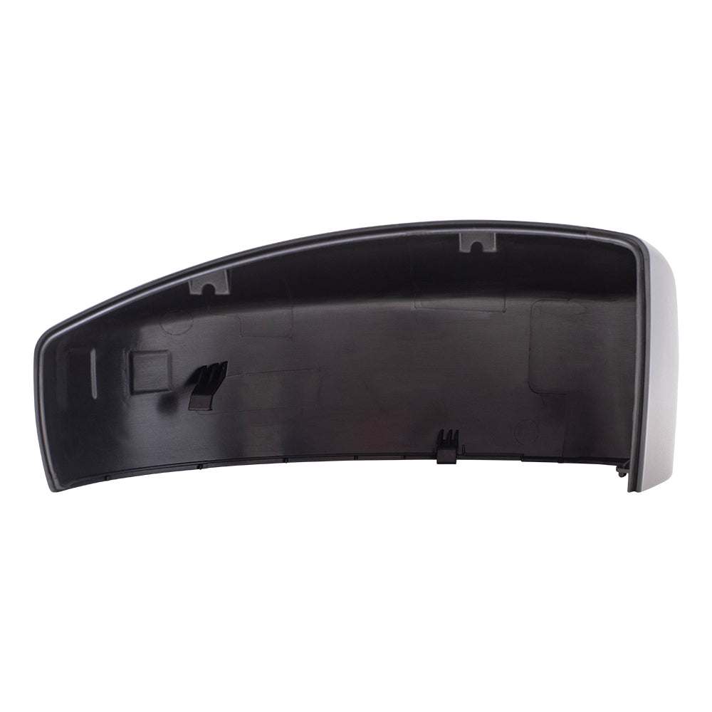 Brock Replacement Driver Side Mirror Cover Paint to Match Black without Signal Compatible with 2013-2019 Escape/ 2012-2018 Focus/ 2015-2018 Focus ST