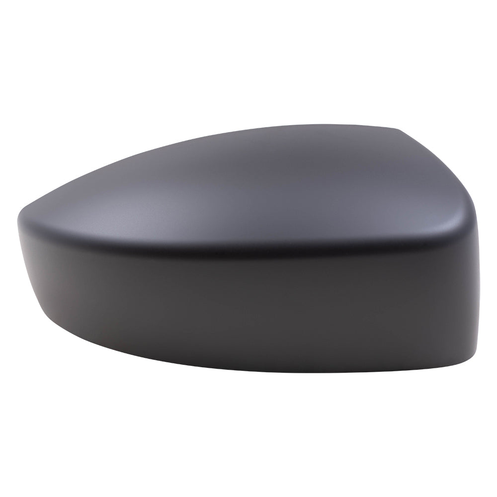 Door Mirror Cover Smooth Black Without Turn Signal Light Opening Passenger Side Right For 2013-2016 Ford Escape Without Turn Signal Light 2012-2018 Ford Focus Sedan/Hatchback Without Turn Signal Light