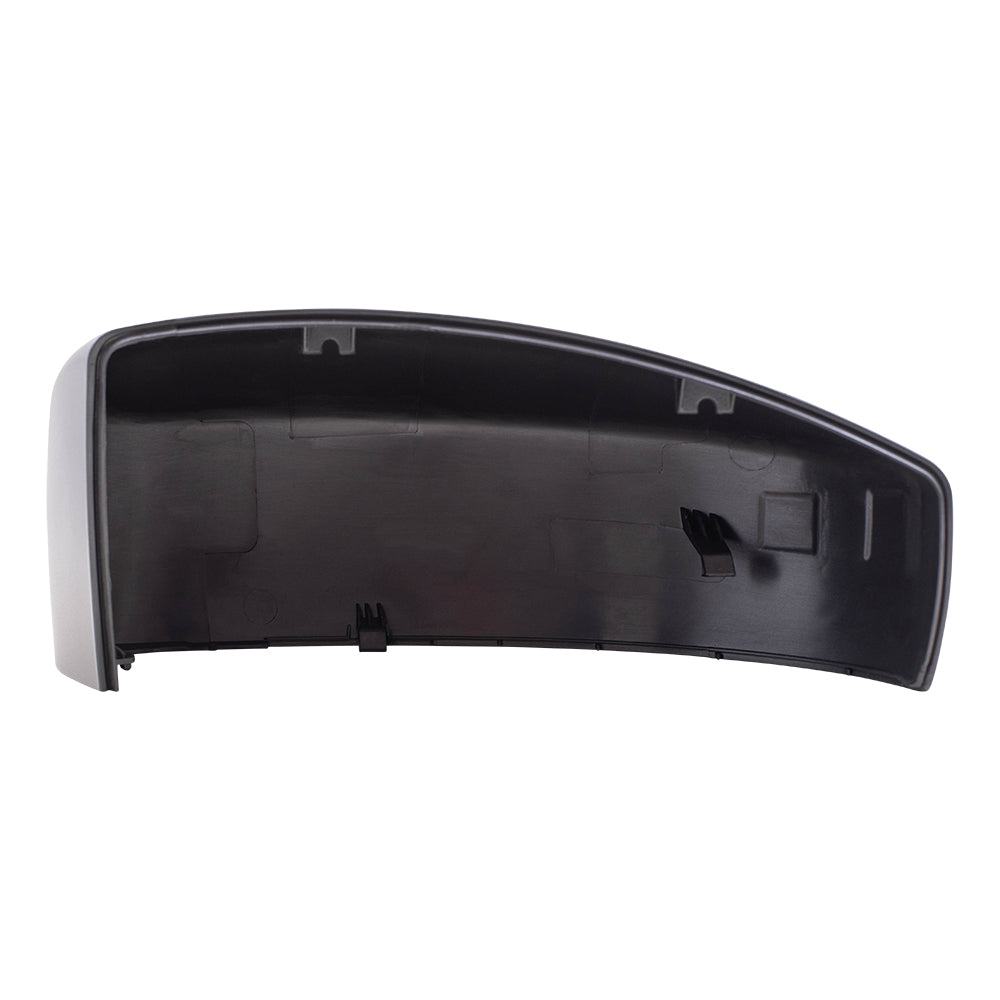 Brock Replacement Passenger Side Mirror Cover Paint to Match Black without Signal Compatible with 2013-2019 Escape/ 2012-2018 Focus/ 2015-2018 Focus ST