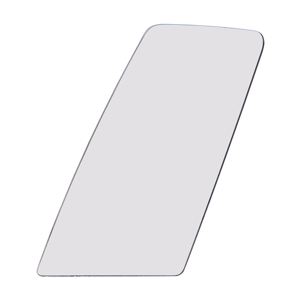 Brock Replacement Passenger Side Upper Tow Mirror Glass without Heat Compatible with 2016-2019 F-650 & 2016-2019 F-750 SD