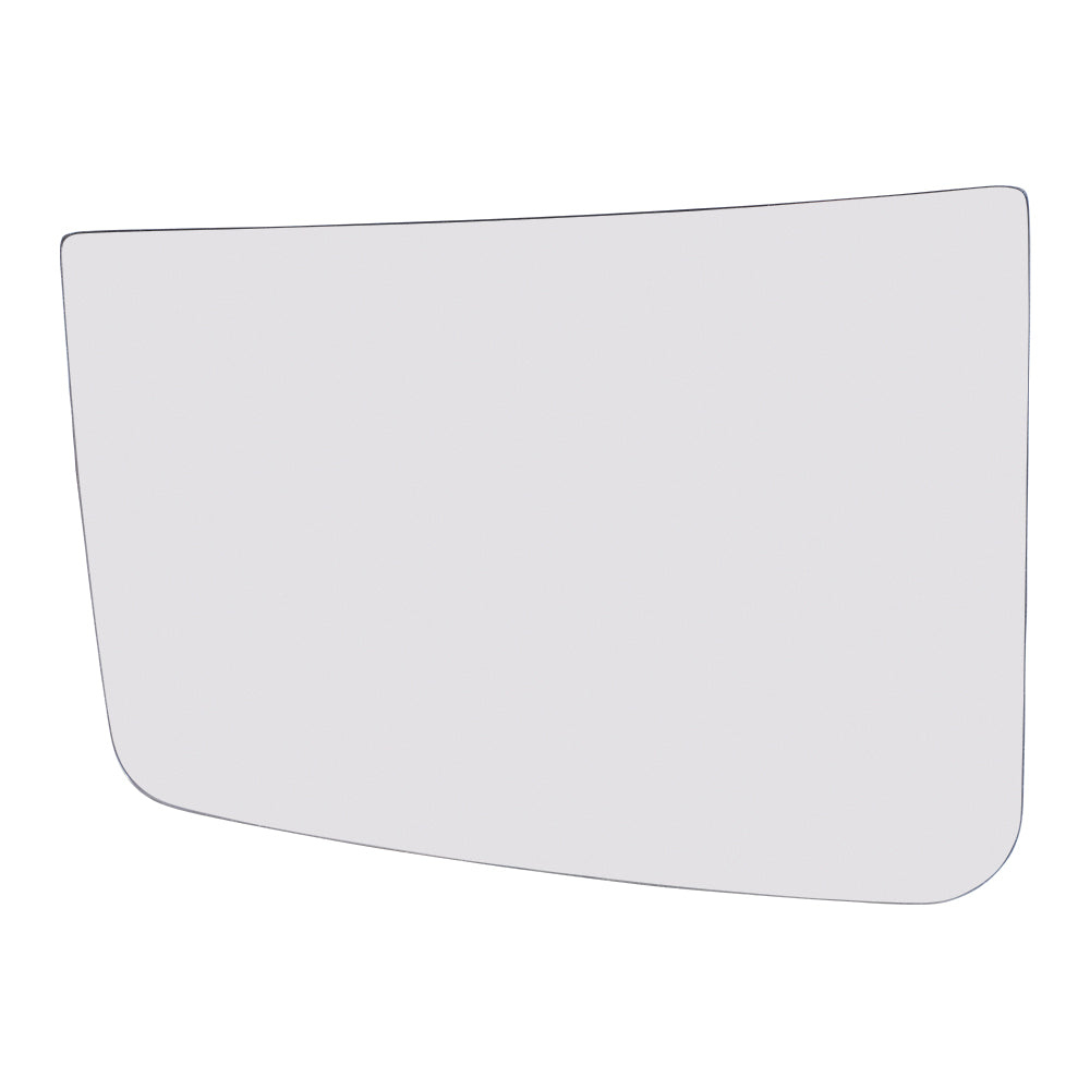 Brock Replacement Driver and Passenger Side Lower Tow Mirror Glass without Heat Compatible with 2016-2019 F-650 SD & 2016-2019 F-750 SD