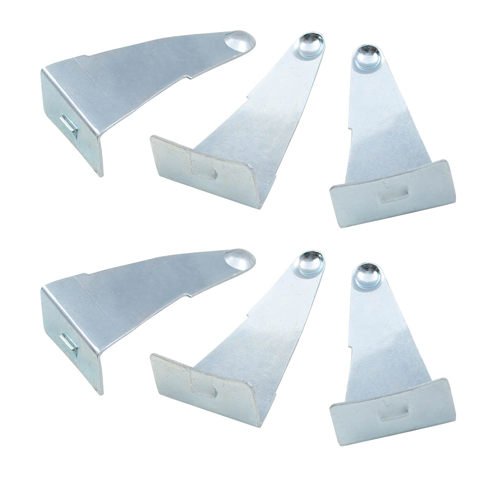 Brock Replacement Pair Power Upper Tow Mirror Glass with Bases Heated Compatible with 08-16 Super Duty Pickup