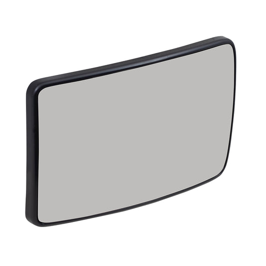 Brock Replacement Driver Lower Manual Tow Mirror Glass with Base Compatible with 13-16 Super Duty Pickup