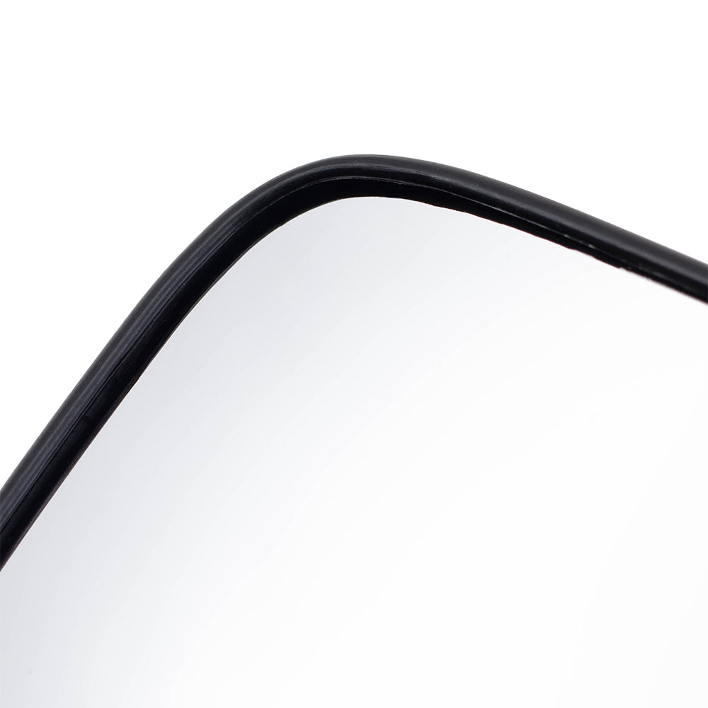 Brock Replacement Pair Power Lower Tow Mirror Glass with Bases Heated Compatible with 09-12 Super Duty Pickup