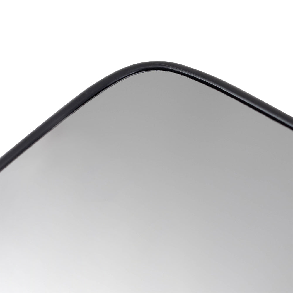 Brock Replacement Passenger Power Lower Tow Mirror Glass with Base Heated Compatible with 13-16 F250 F350 F450 Super Duty Pickup