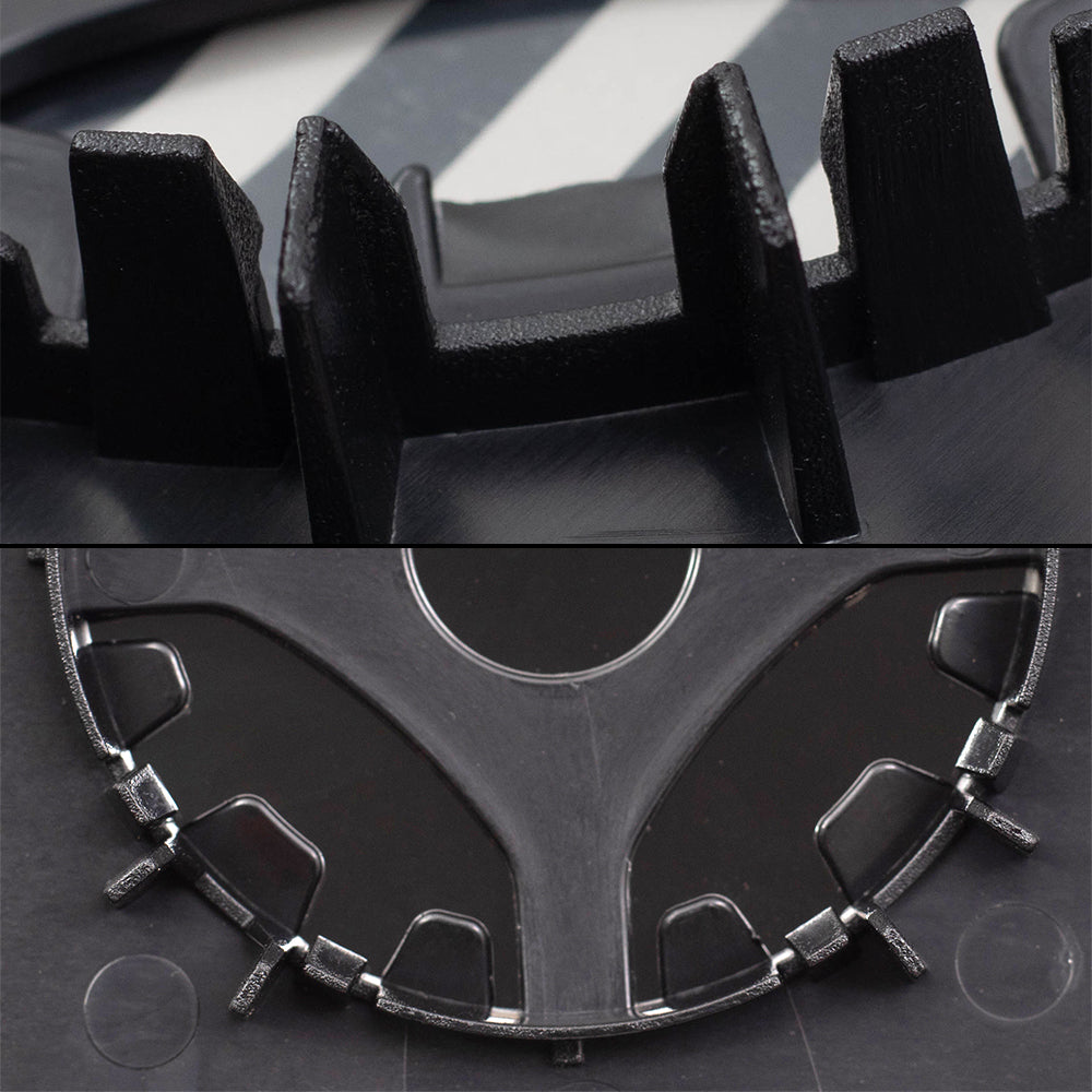 Driver Side Upper & Lower Tow Mirrors Glass & Base Set for 2015-2020 Transit