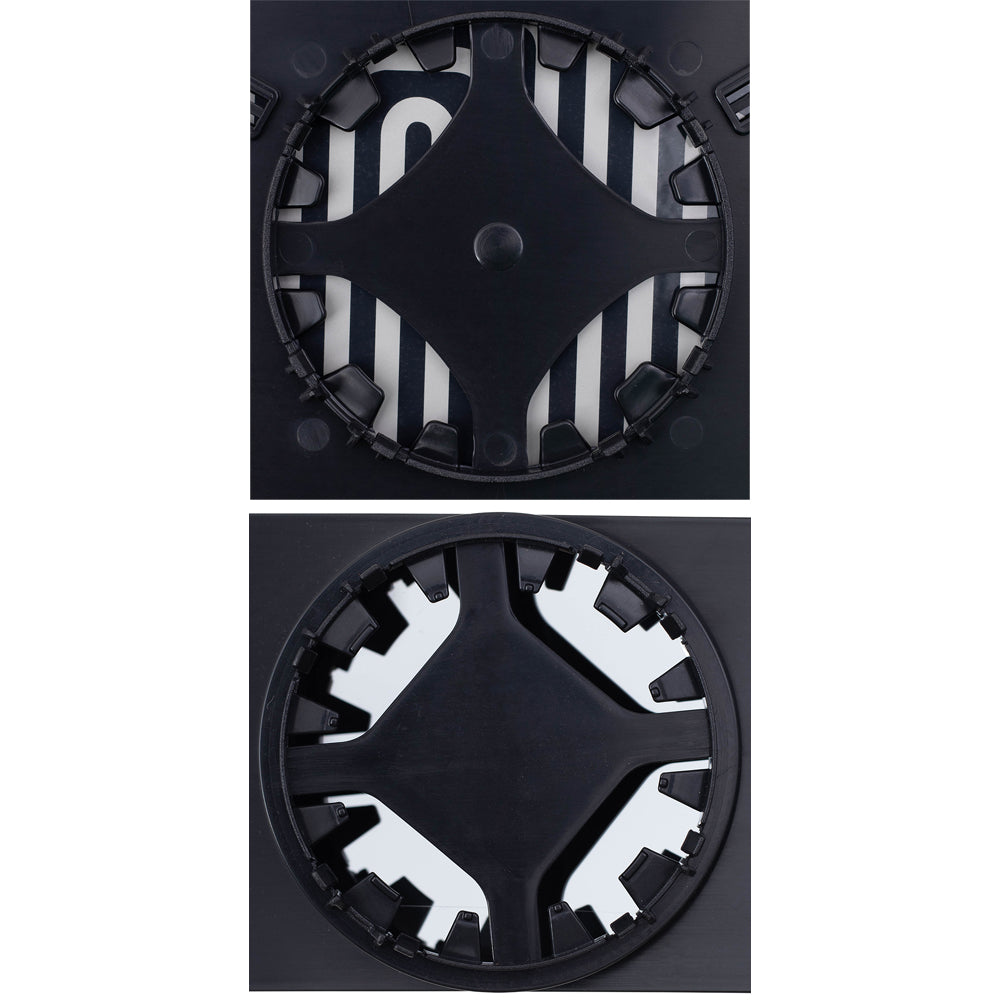 Brock Replacement Drivers and Passengers Upper and Lower Tow Mirror Glasses and Bases with Heat Compatible with 07-12 F150 F-150