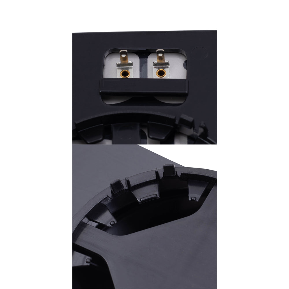 Brock Replacement Drivers and Passengers Upper and Lower Tow Mirror Glasses and Bases with Heat Compatible with 07-12 F150 F-150