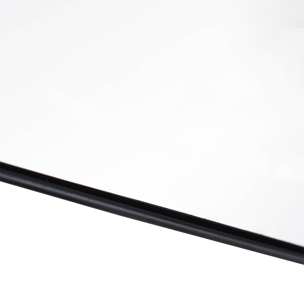 Brock Replacement Driver Tow Mirror Glass with Base Heated Compatible with 04-12 F150 Pickup Truck