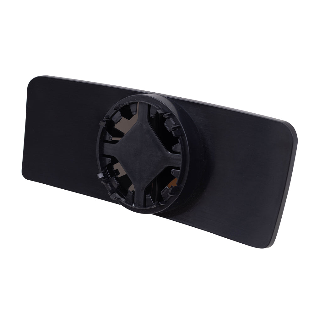 Brock Replacement Pair Tow Mirror Glass Lower with Bases Compatible with 04-12 F150 Pickup Truck