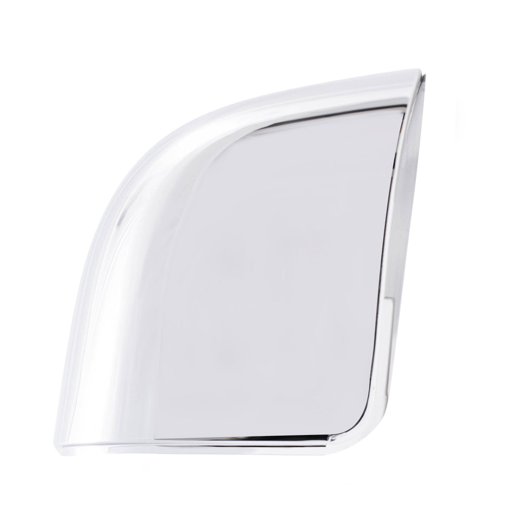 Replacement Drivers Tow Mirror Cover Chrome Compatible with 07-14 F150 8L3Z 17D743 AA