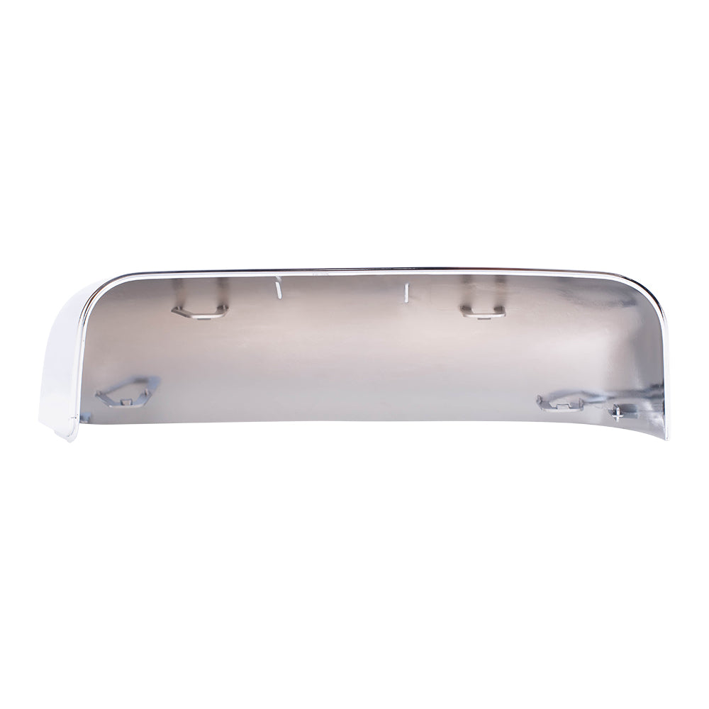 Replacement Passengers Tow Mirror Cover Chrome Compatible with 07-14 F150 8L3Z 17D742 AA
