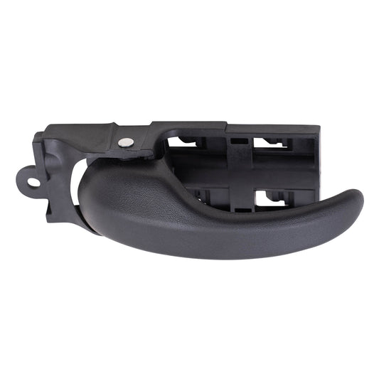 Brock Replacement Drivers Front Inside Interior Textured Door Handle w/Base Compatible with F-150 & Heritage F-250 Pickup Truck F65Z 1522601 AA 82177