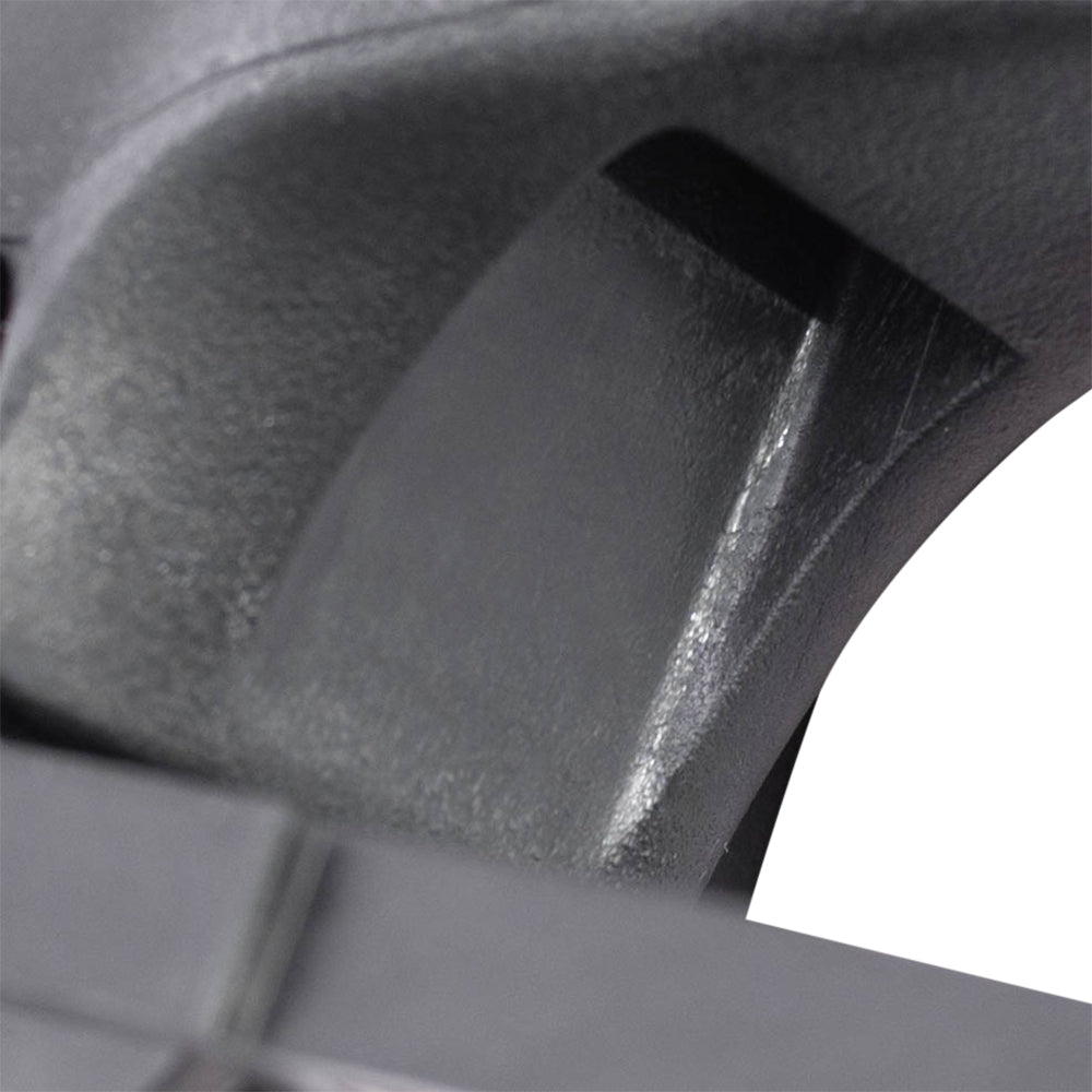 Brock Replacement Pair Set Front Inside Interior Textured Door Handles w/ Bases Compatible with F-150 & Heritage F-250 Pickup Truck