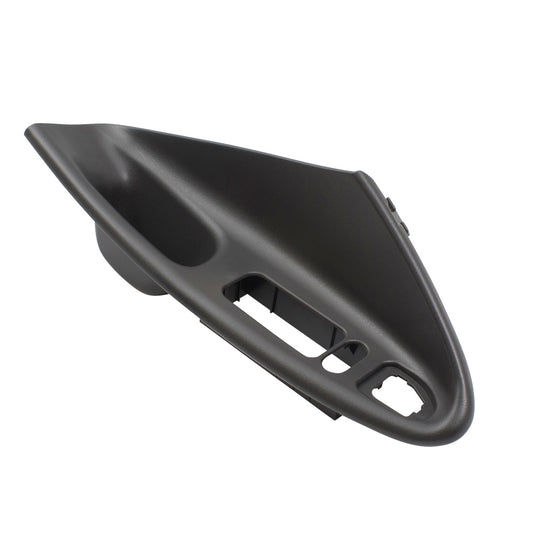 Brock Replacement Drivers Inside Door Pull Handle Switch Housing Medium Graphite Compatible with 1999-2004 Mustang Convertible 1R3Z 14527 BAC