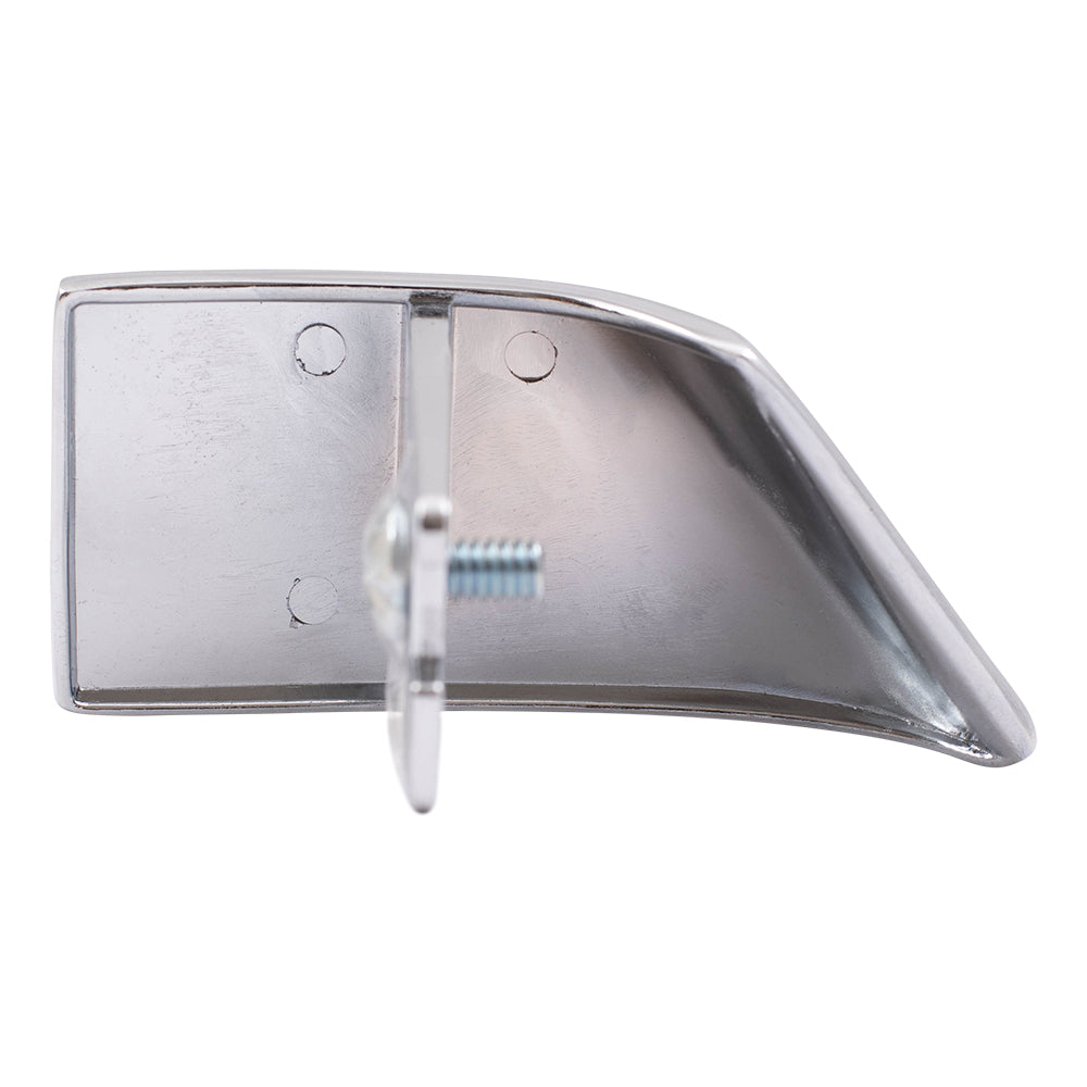Brock Replacement Passengers Inside Interior Door Handle Chrome Compatible with 1973-1979 F100 F150 F250 Pickup Truck D3TZ1022600A