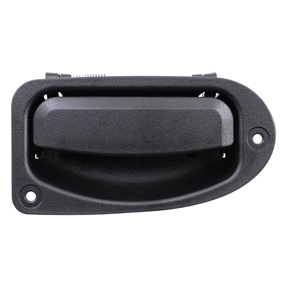 Brock Replacement Passengers Rear Outside Exterior Rear 3rd Third Textured Door Handle Compatible with 98-11 Ranger Extended Cab Pickup FO1553100