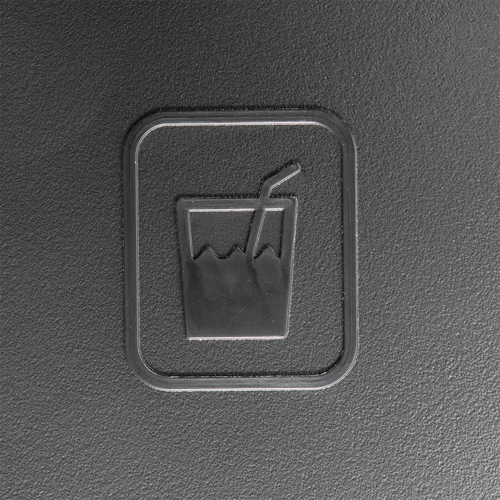Brock Replacement Black in-Dash Instrument Panel Cup Holder Compatible with 2008-2016 Super Duty