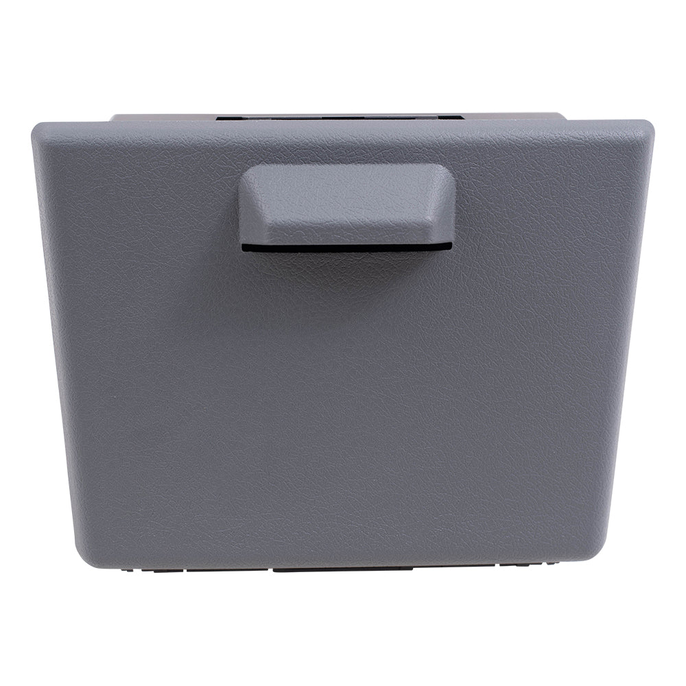 Brock Replacement Gray (Steel) in-Dash Instrument Panel Cup Holder Compatible with 2011-2016 Super Duty
