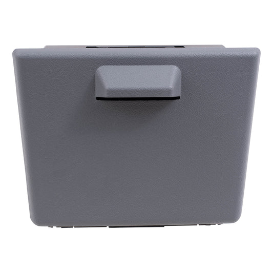 Brock Replacement Gray (Steel) in-Dash Instrument Panel Cup Holder Compatible with 2011-2016 Super Duty