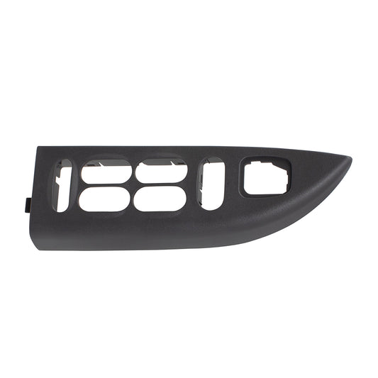 Driver Dark Gray Front Power Wndow Switch Bezel fits 01-03 Ford F150 Crew Cab