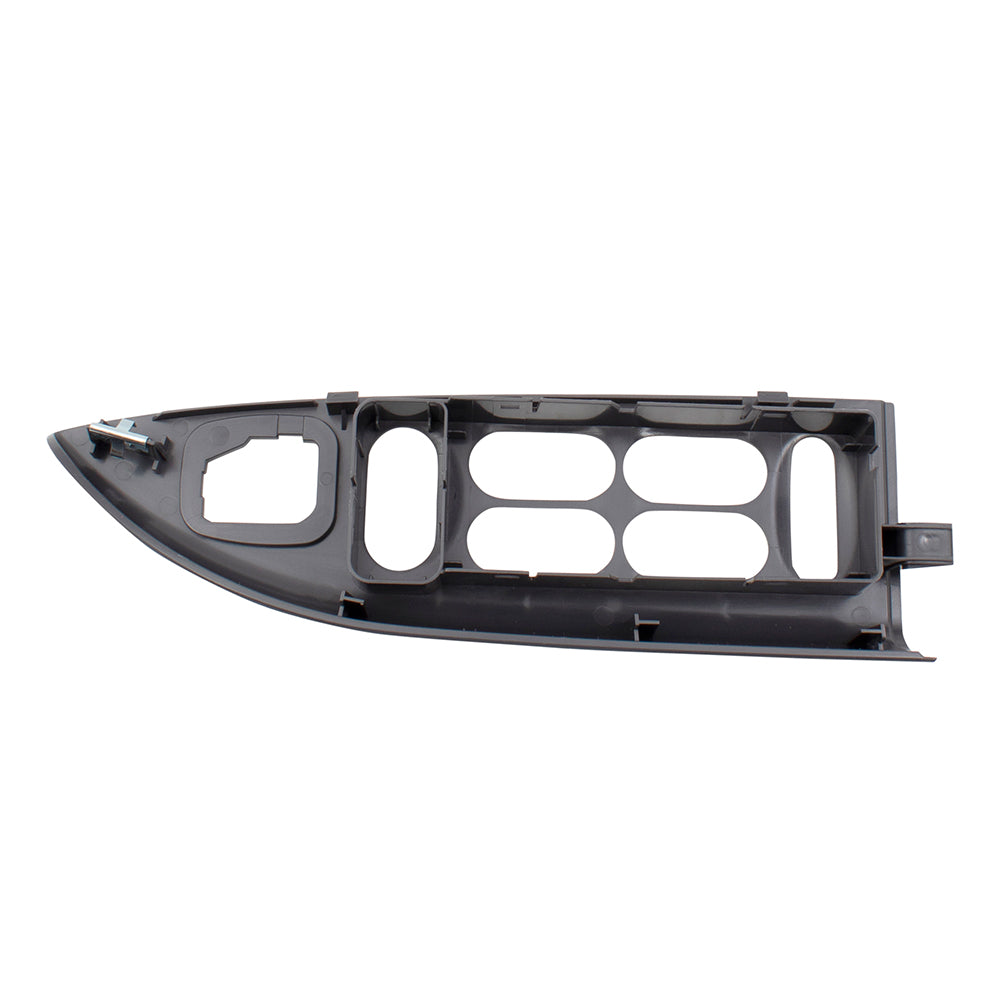Driver Dark Gray Front Power Wndow Switch Bezel fits 01-03 Ford F150 Crew Cab