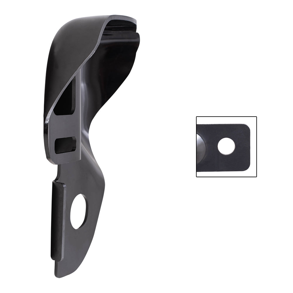 Brock Replacement Rear Driver Side Bumper Bracket and Side Bumper Bracket Compatible with 2009-2014 F-150 Styleside ONLY