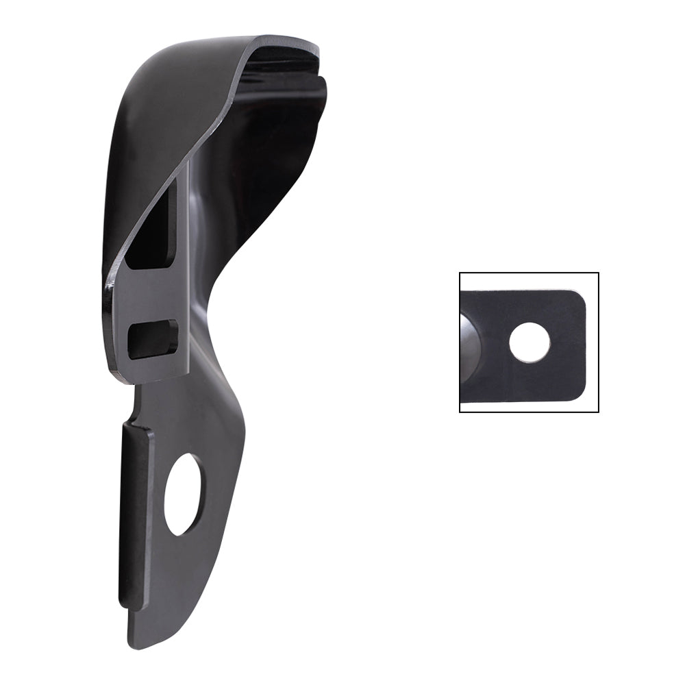 Brock Replacement Rear Driver and Passenger Side Bumper Brackets and Side Bumper Brackets 4 Piece Set Compatible with 2009-2014 F-150 Styleside ONLY