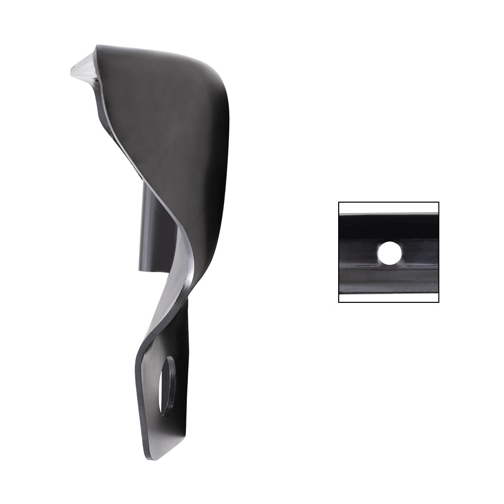 Brock Replacement Rear Driver Side Bumper Bracket and Side Bumper Bracket Compatible with 2010-2014 F-150 SVT Raptor