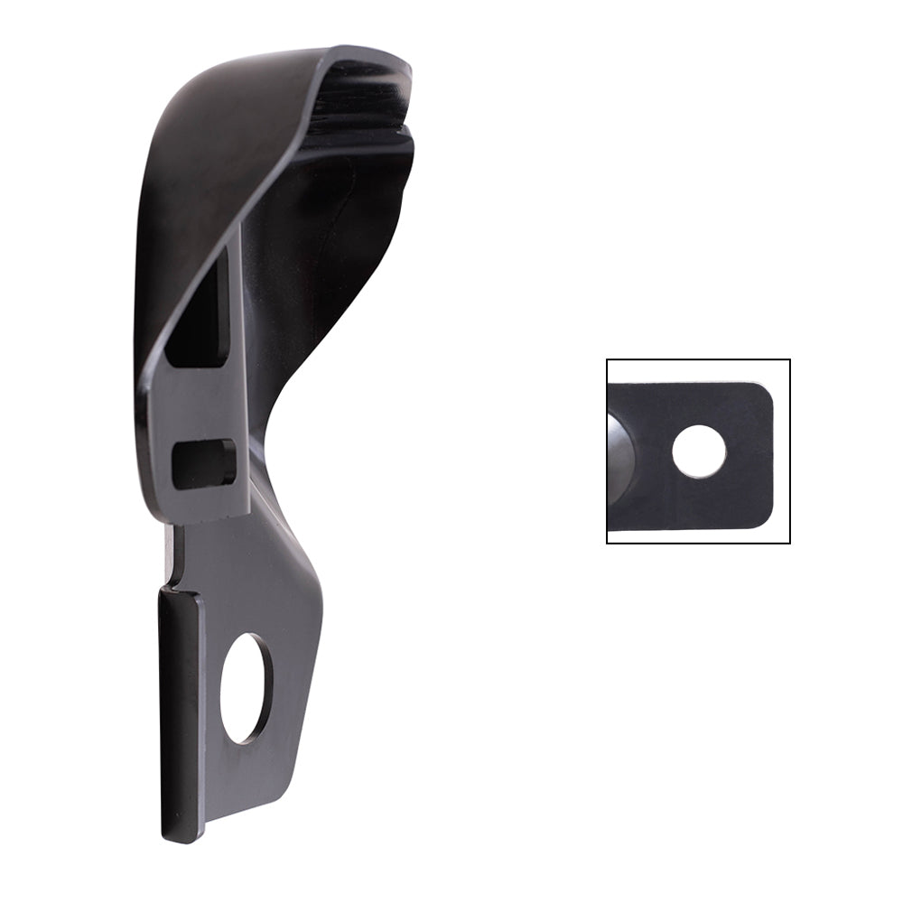 Brock Replacement Rear Driver Side Bumper Bracket and Side Bumper Bracket Compatible with 2010-2014 F-150 SVT Raptor