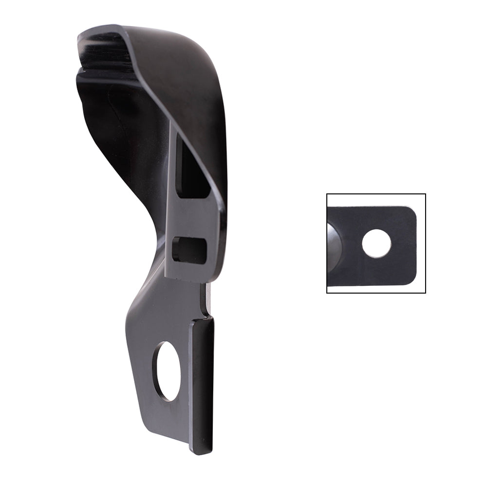 Brock Replacement Rear Passenger Side Bumper Bracket and Side Bumper Bracket Compatible with 2010-2014 F-150 SVT Raptor