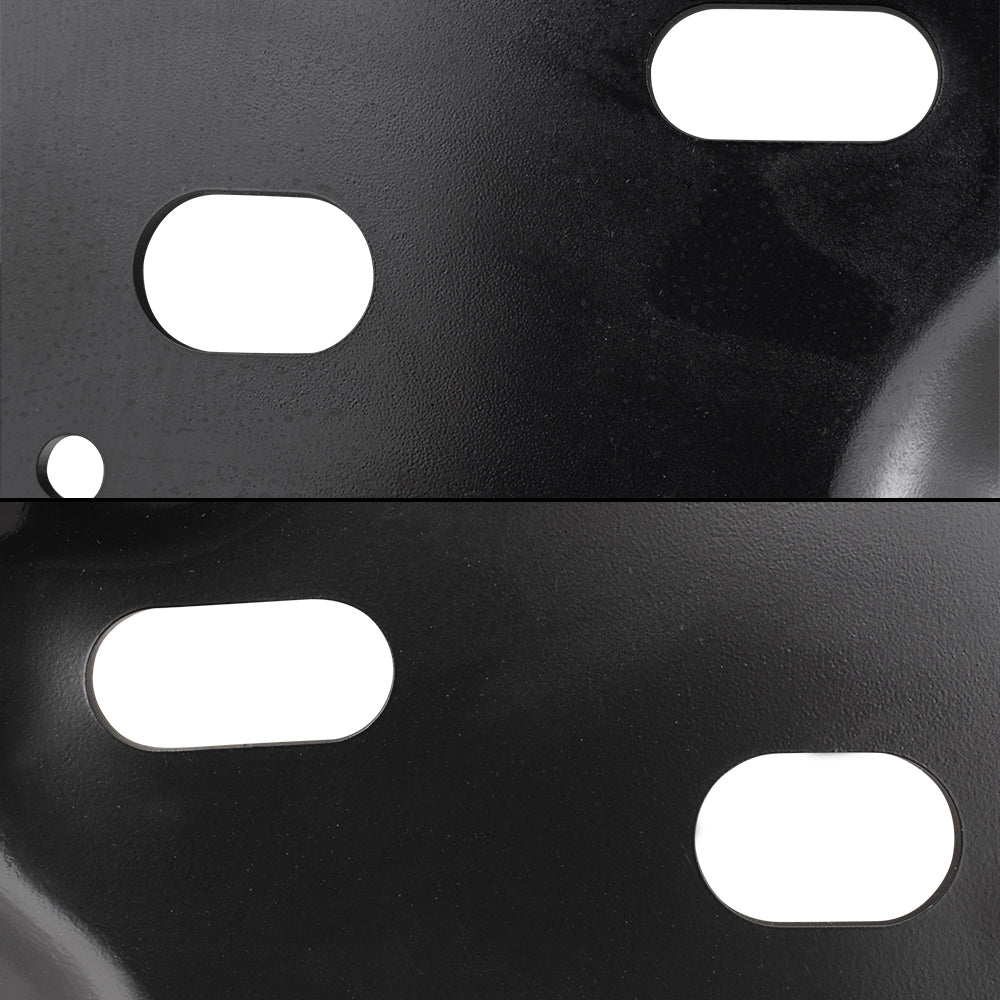 Brock Replacement Front Driver and Passenger Side Bumper Mounting Brackets Compatible with 2018-2020 F-150