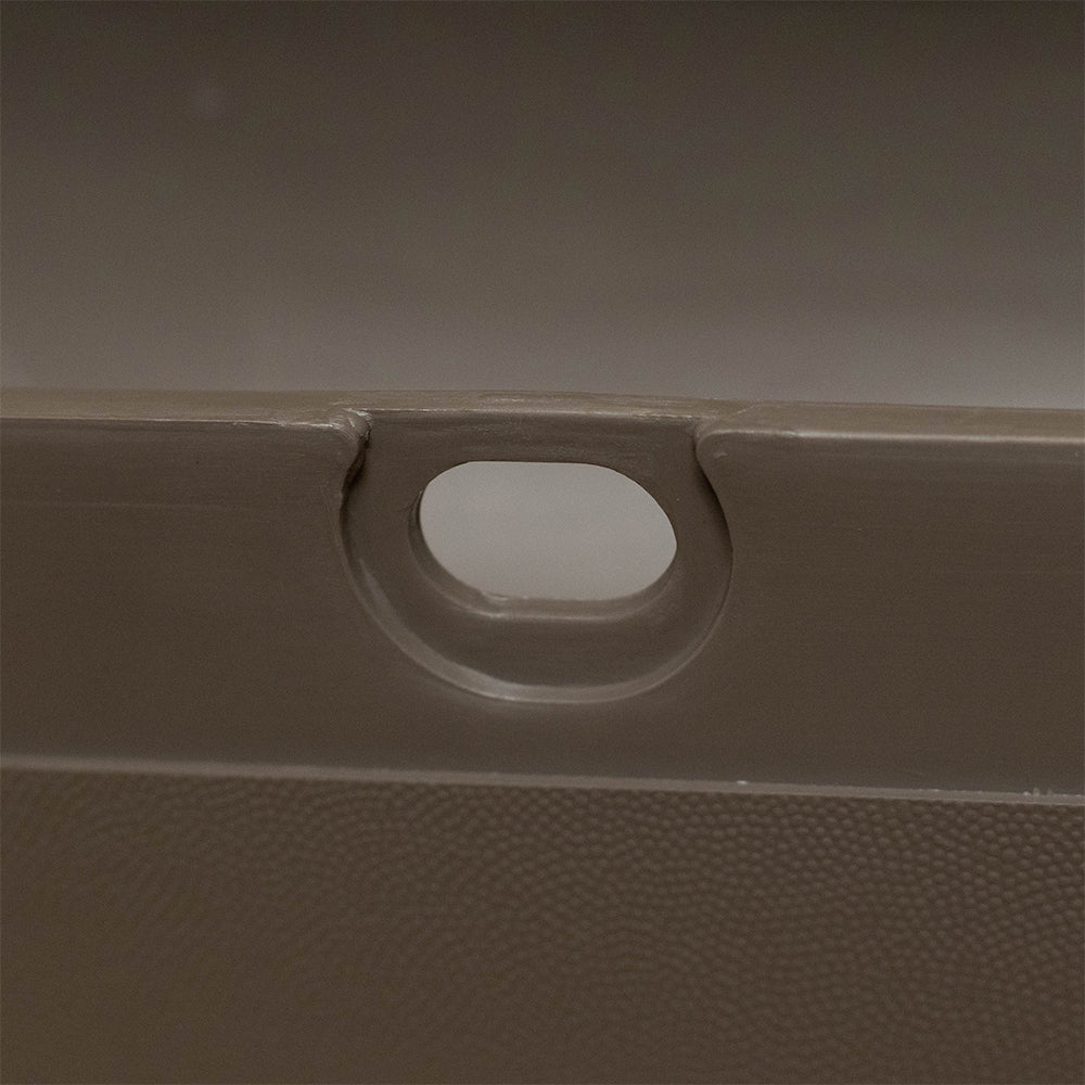 Brock Replacement Tailgate Molding Compatible with 2003-2006 Super Duty Pickup Truck Textured Beige Upper Cover Cap 3C3Z9940602AAA 3C3Z 9940602 AAA