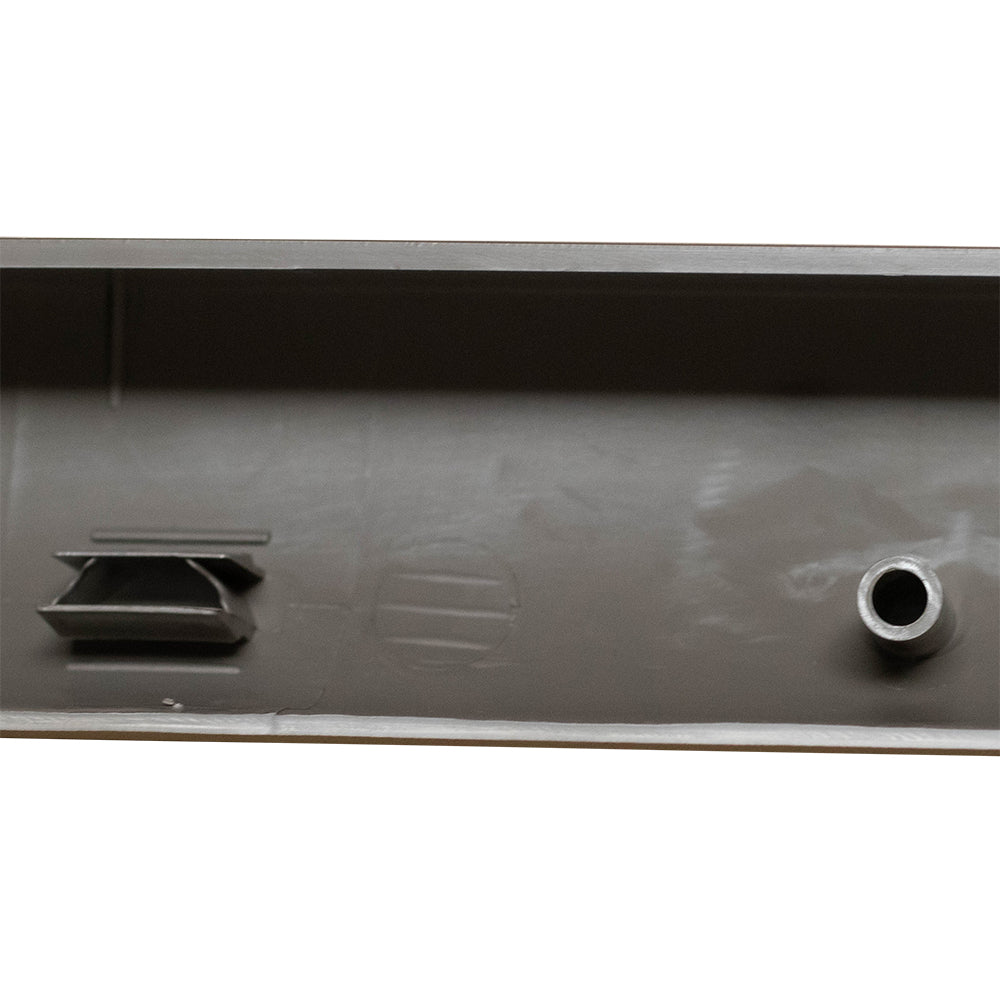 Brock Replacement Tailgate Molding Compatible with 2003-2006 Super Duty Pickup Truck Textured Beige Upper Cover Cap 3C3Z9940602AAA 3C3Z 9940602 AAA