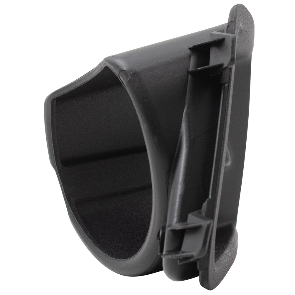 Brock Replacement Pair Set Fog Light Trim Lamp Molding Hole Cover Inserts Bezel Compatible with 10-12 Mustang AR3Z17E811BA AR3Z17E810BA FO1038138 FO1039138