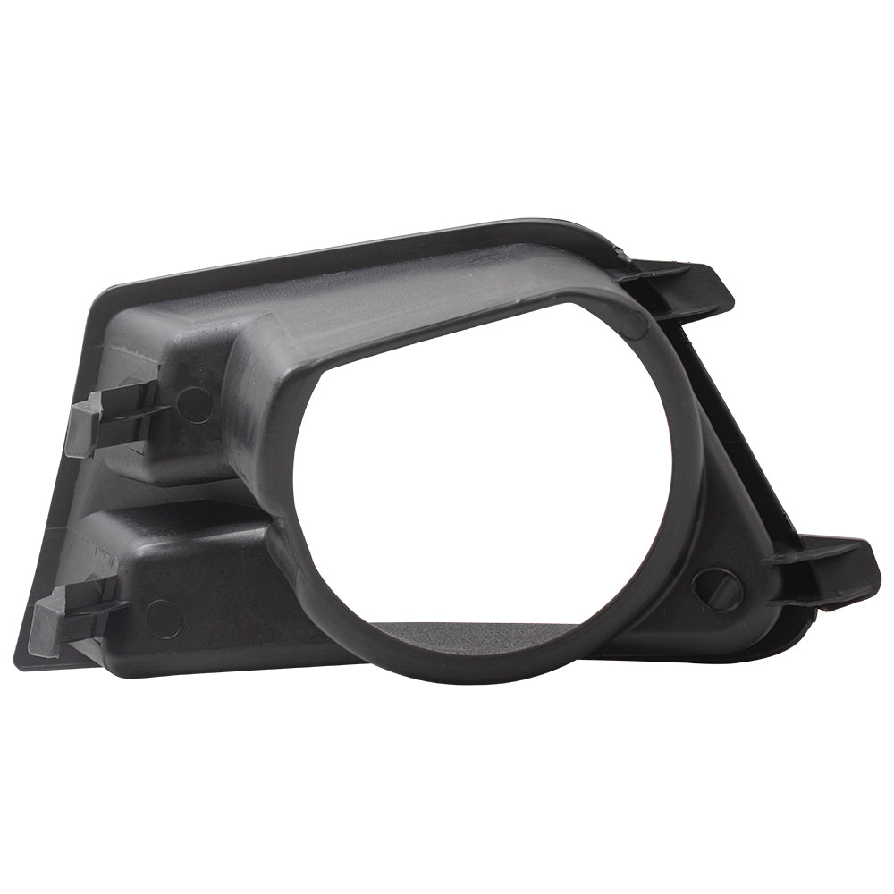 Brock Replacement Passengers Fog Light Trim Lamp Molding Hole Cover Insert Bezel Compatible with 10-12 Mustang AR3Z17E810BA FO1039138