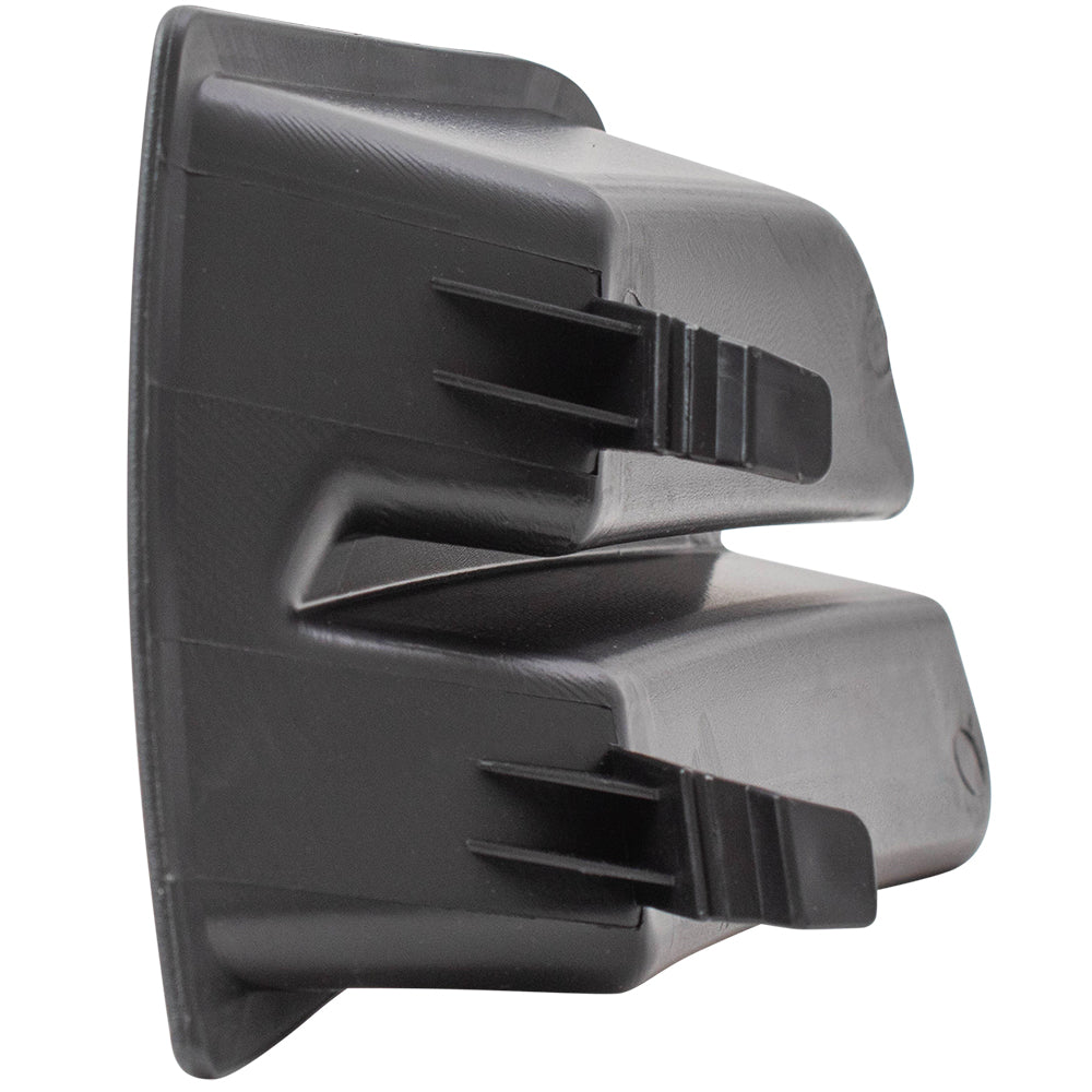 Brock Replacement Pair Set Front Bumper Fog Light Cover Inserts Compatible with 10-12 Mustang WITHOUT fog lamps FO1038137 FO1039137 AR3Z17E811AA AR3Z17E810AA