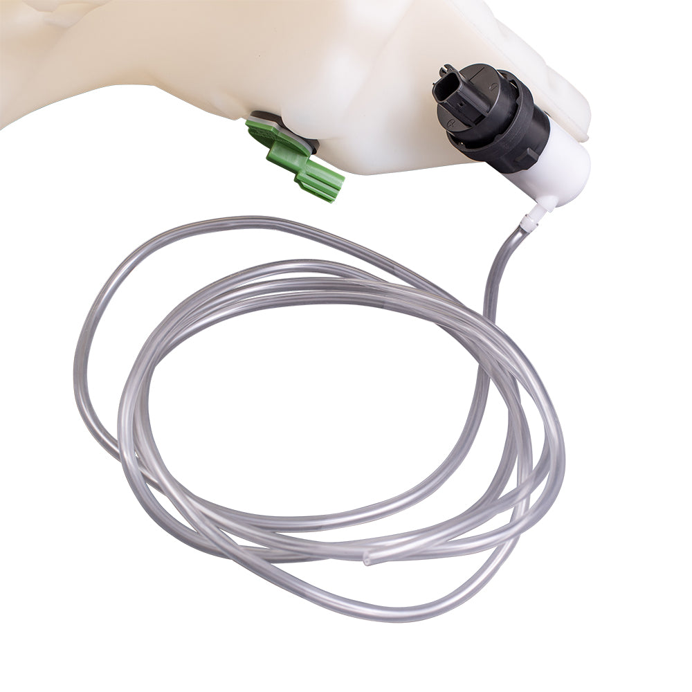 Brock Replacement Windshield Washer Reservoir with Cap, Pump and Sensor Compatible with 2018-2020 F-150 & 2017-2020 F-150 Raptor