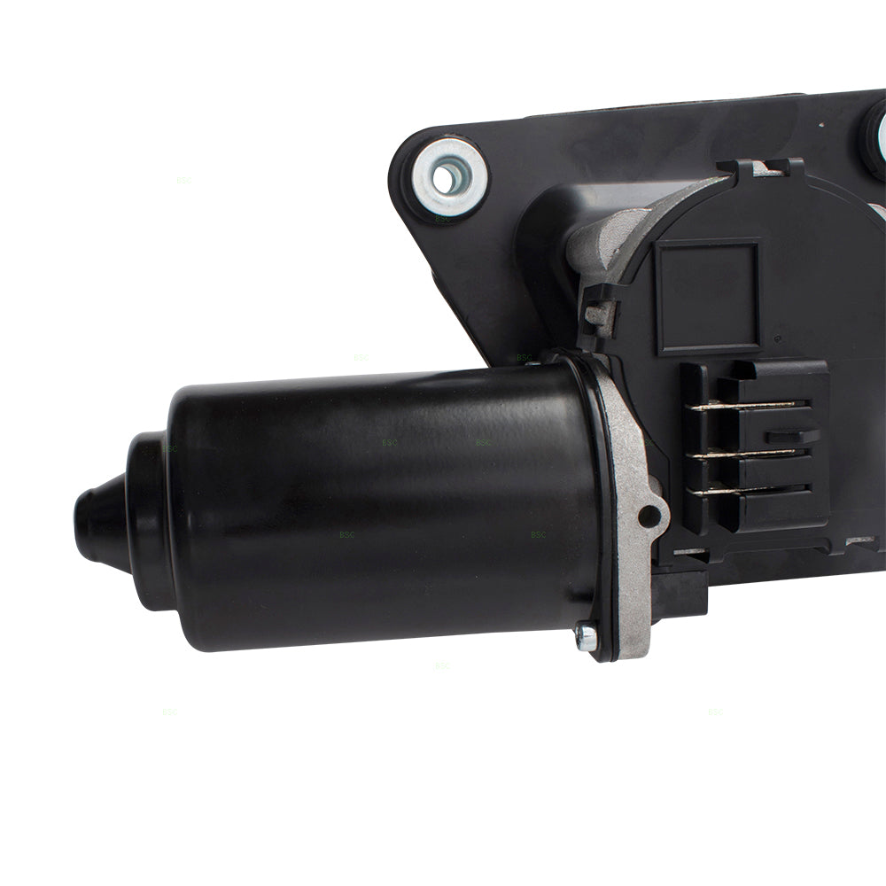 Brock Replacement Front Windshield Wiper Motor 2 Plug Compatible with 87-97 Pickup Truck 87-96 Bronco E7TZ17508A