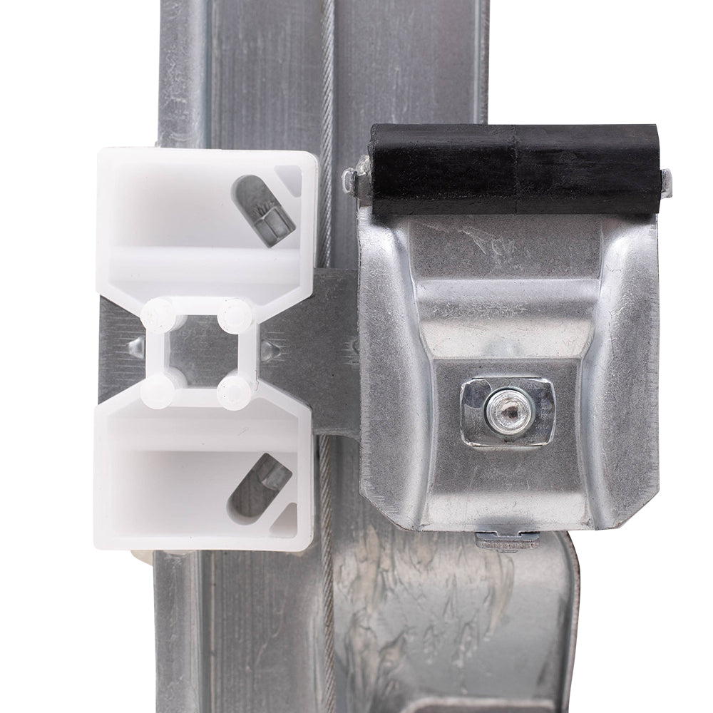 Brock Aftermarket Replacement Part Front Driver & Passenger Side Power Window Regulators with Motor Set Compatible with 2011-2014 Ford F-150