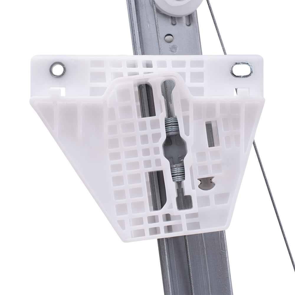 Brock Aftermarket Replacement Rear Driver Left Passenger Right Power Window Regulators with Motor 2 Pin Connector and One Touch Open Compatible with 2013-2019 Ford Escape