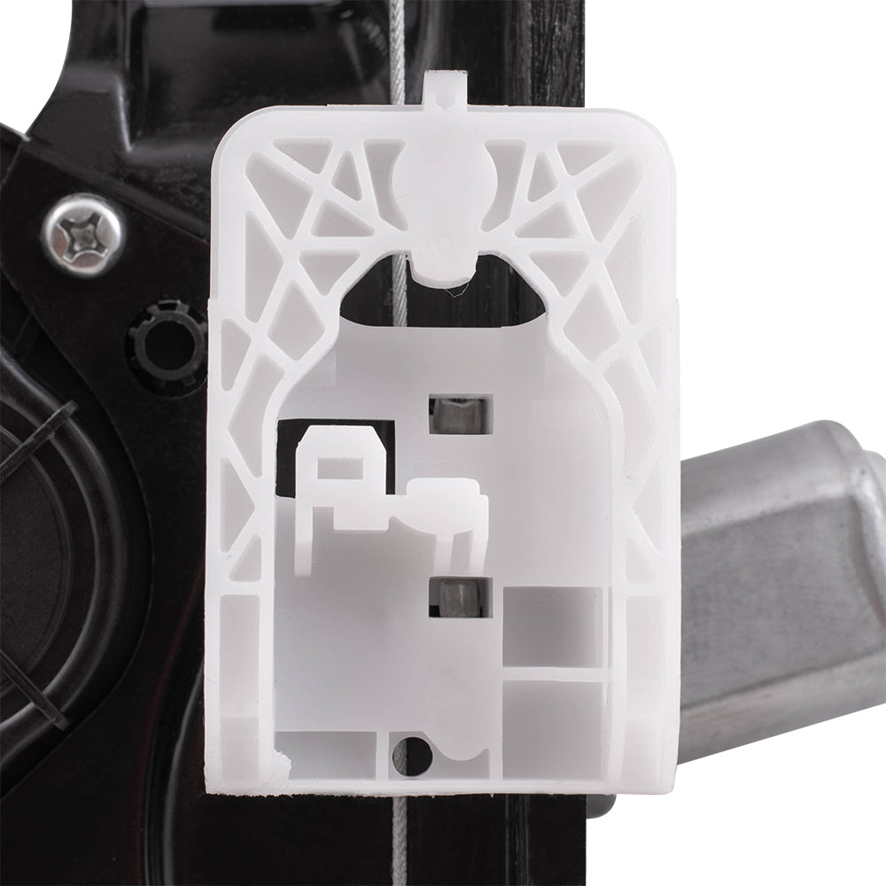 Brock Replacement Front Power Window Regulators with Motor-6 Pin Connector Compatible with 2012-2018 Focus 2012-2018 Focus Electric 2016-2018 Focus RS 2015-2018 Focus ST