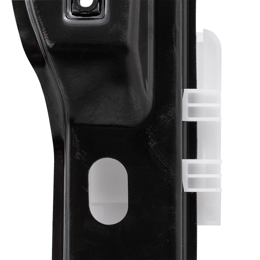 Brock Replacement Front Driver and Passenger Side Power Window Regulators with Motor-2 Pin Connector and One Touch Open Compatible with 2012-2018 Focus