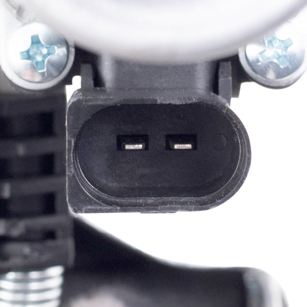Brock Replacement Driver and Passenger Side Front Power Window Regulators w/ Motor Compatible with 10-13 Transit Connect