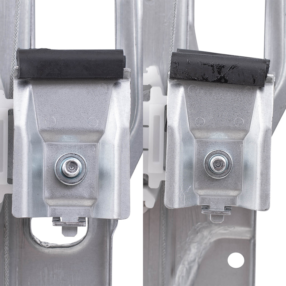 Brock Aftermarket Replacement Front and Rear Power Window Regulators with Motor 4 Piece Set Compatible with 2009-2010 Ford F-150