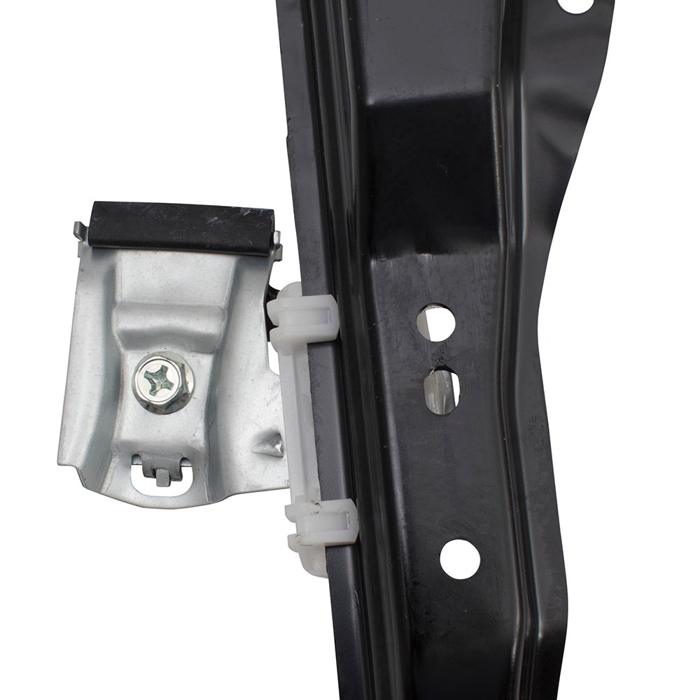 Brock Replacement Pair Set Front Power Window Lift Regulators & Motors Assemblies Compatible with 08-10 Focus Coupe 8S4Z6323201BA 8S4Z6323200BA