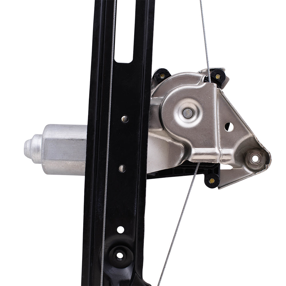Brock Replacement Driver and Passenger Rear Power Window Lift Regulators & Motors Assemblies Compatible with 2000-2006 Focus 6S4Z5427001A 6S4Z5427000A