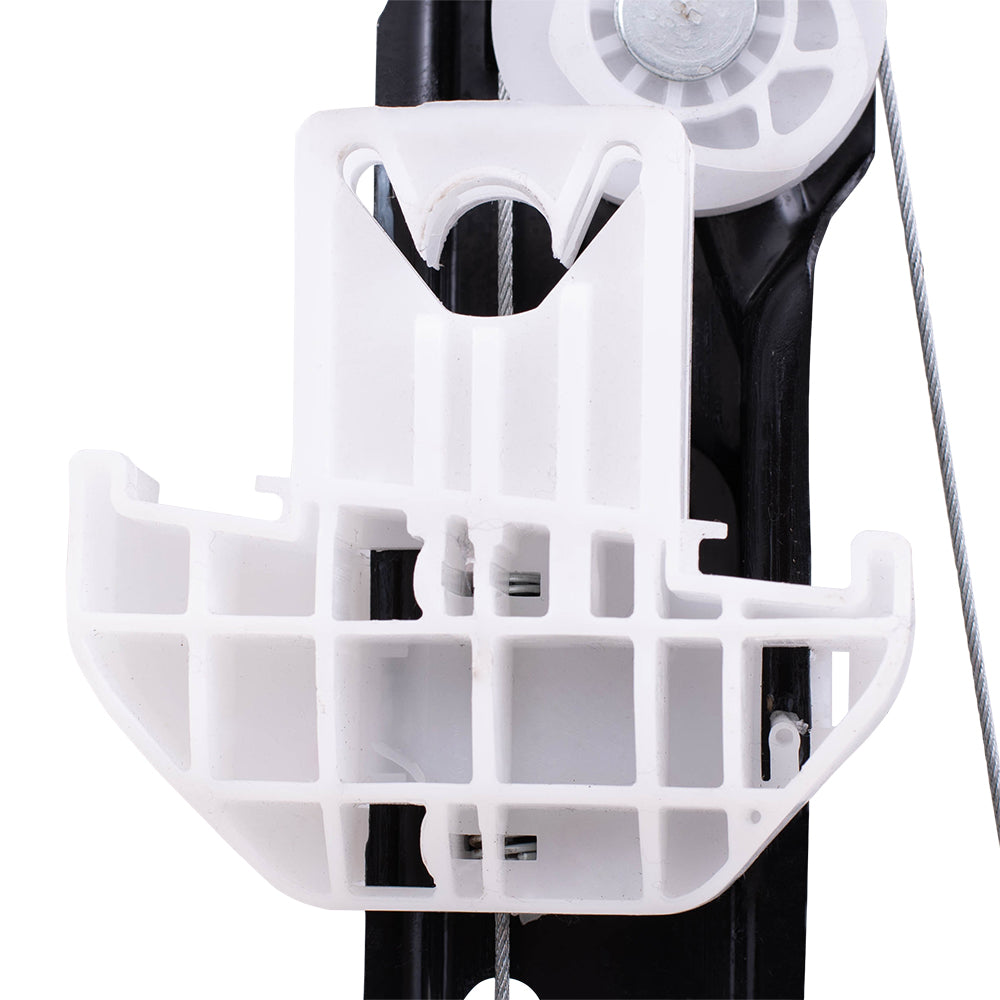 Brock Replacement Driver and Passenger Rear Power Window Lift Regulators & Motors Assemblies Compatible with 2000-2006 Focus 6S4Z5427001A 6S4Z5427000A