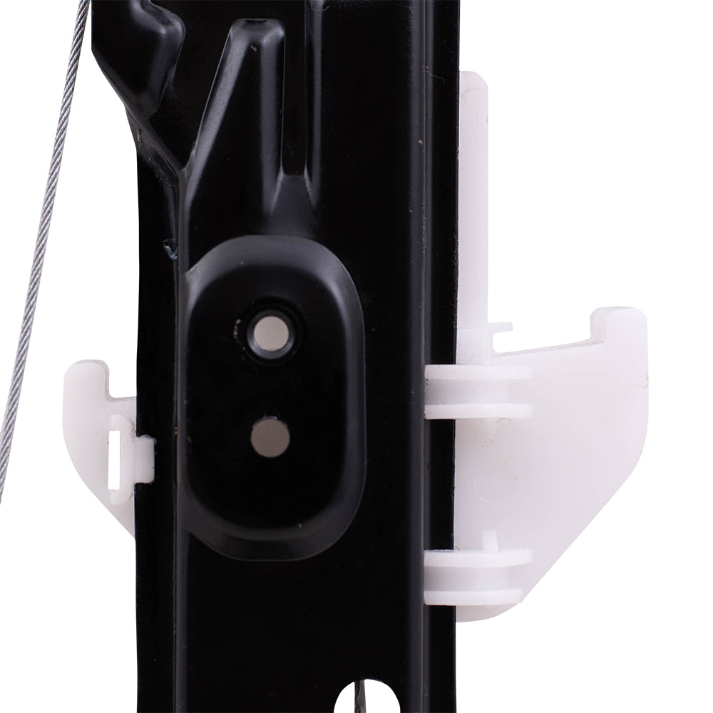 Brock Replacement Driver and Passenger Rear Power Window Lift Regulators & Motors Assemblies Compatible with 2000-2006 Focus 6S4Z5427001A 6S4Z5427000A